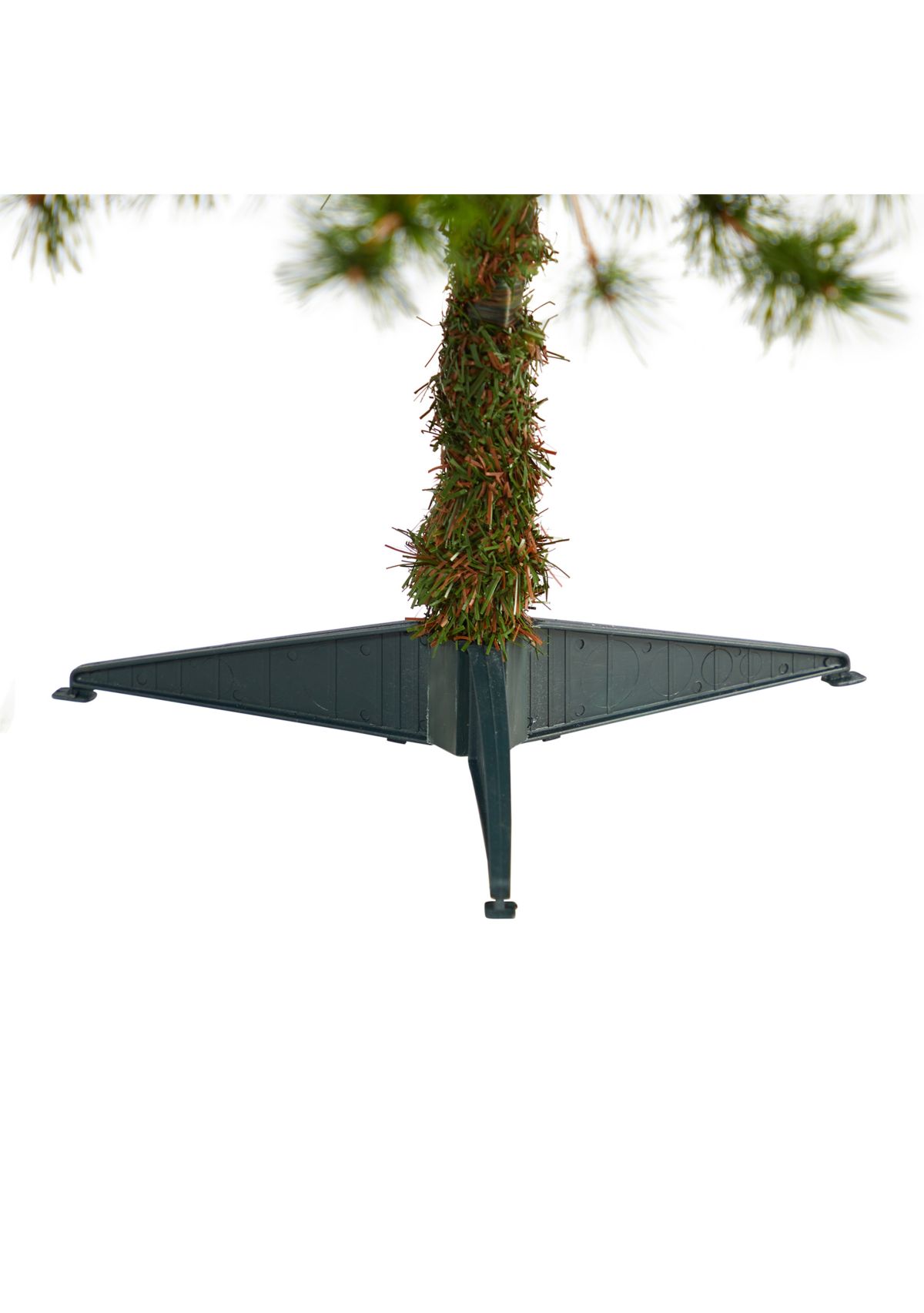 3 Foot Colorado Mountain Pine Artificial Christmas Tree with 50 Clear Lights, 171 Bendable Branches, and Pine Cones