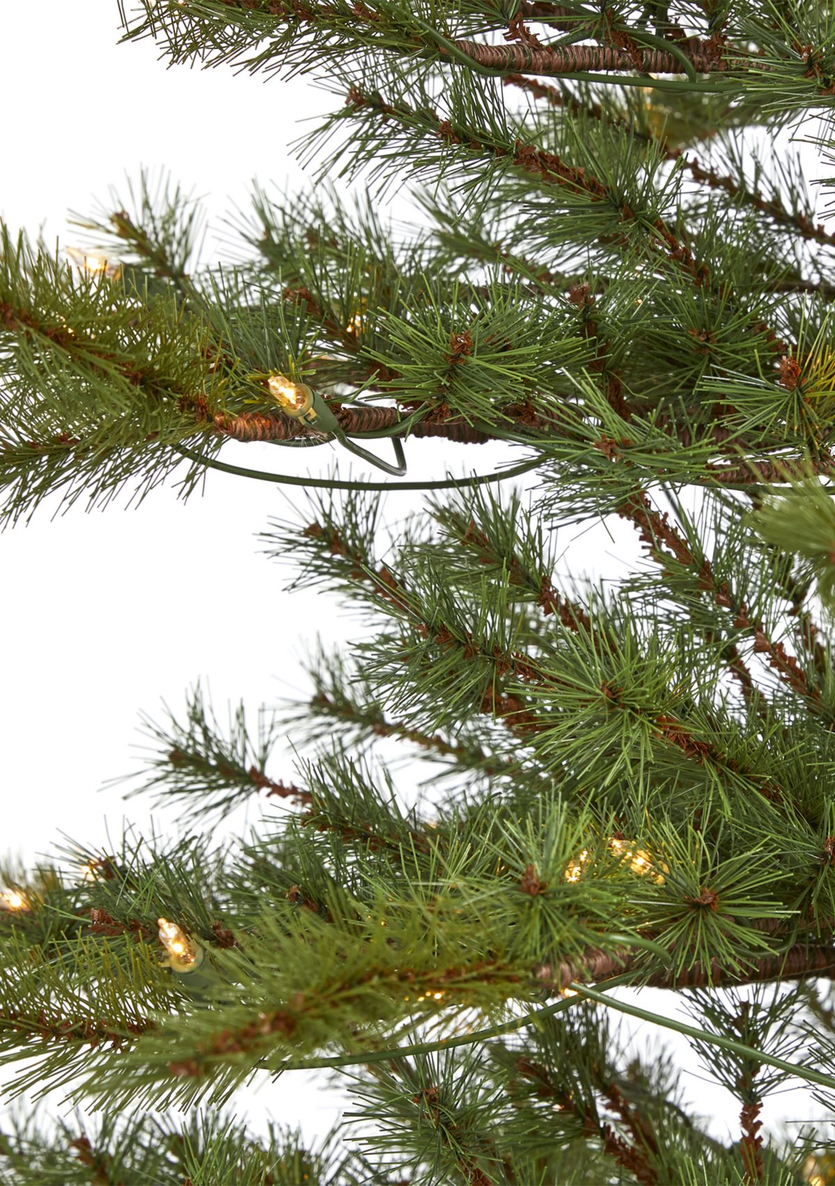Vancouver Mountain Pine Christmas Tree with Clear Lights and Bendable Branches