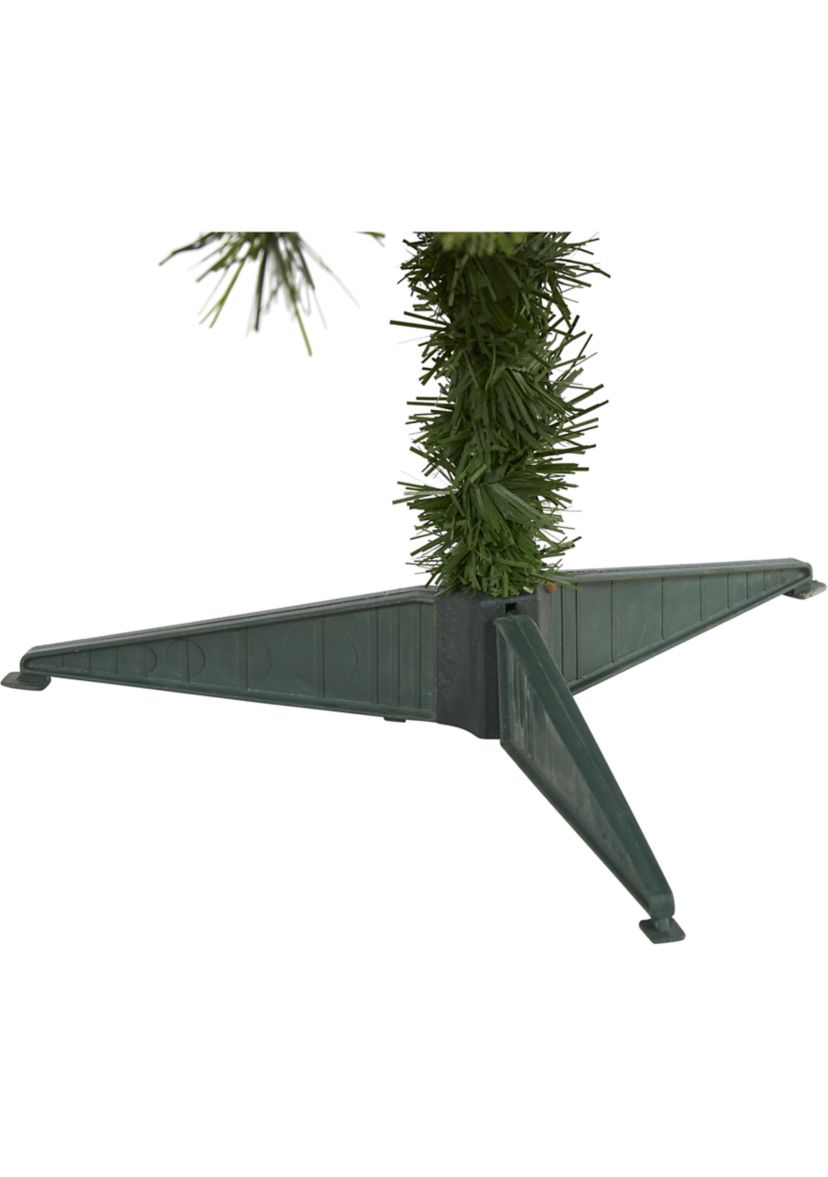3 Foot Wyoming Mixed Pine Artificial Christmas Tree with 150 Clear Lights and 270 Bendable Branches