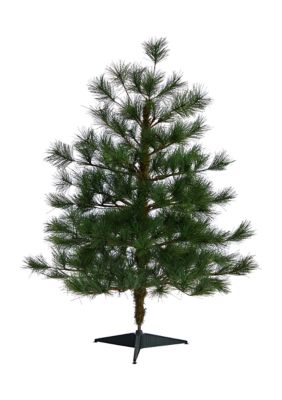 Nearly Natural 3-Foot Yukon Mixed Pine Artificial Christmas Tree with 213 Bendable Branches