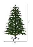 6 Foot Yukon Mixed Pine Artificial Christmas Tree with 864 Bendable Branches
