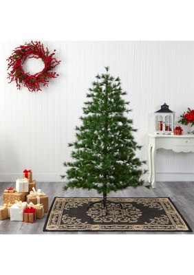 6 Foot Yukon Mixed Pine Artificial Christmas Tree with 864 Bendable Branches