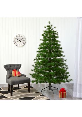 7 Foot Yukon Mixed Pine Artificial Christmas Tree with 1104 Bendable Branches