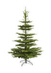 7.5 Foot Layered Washington Spruce Artificial Christmas Tree with and 1325 Bendable Branches