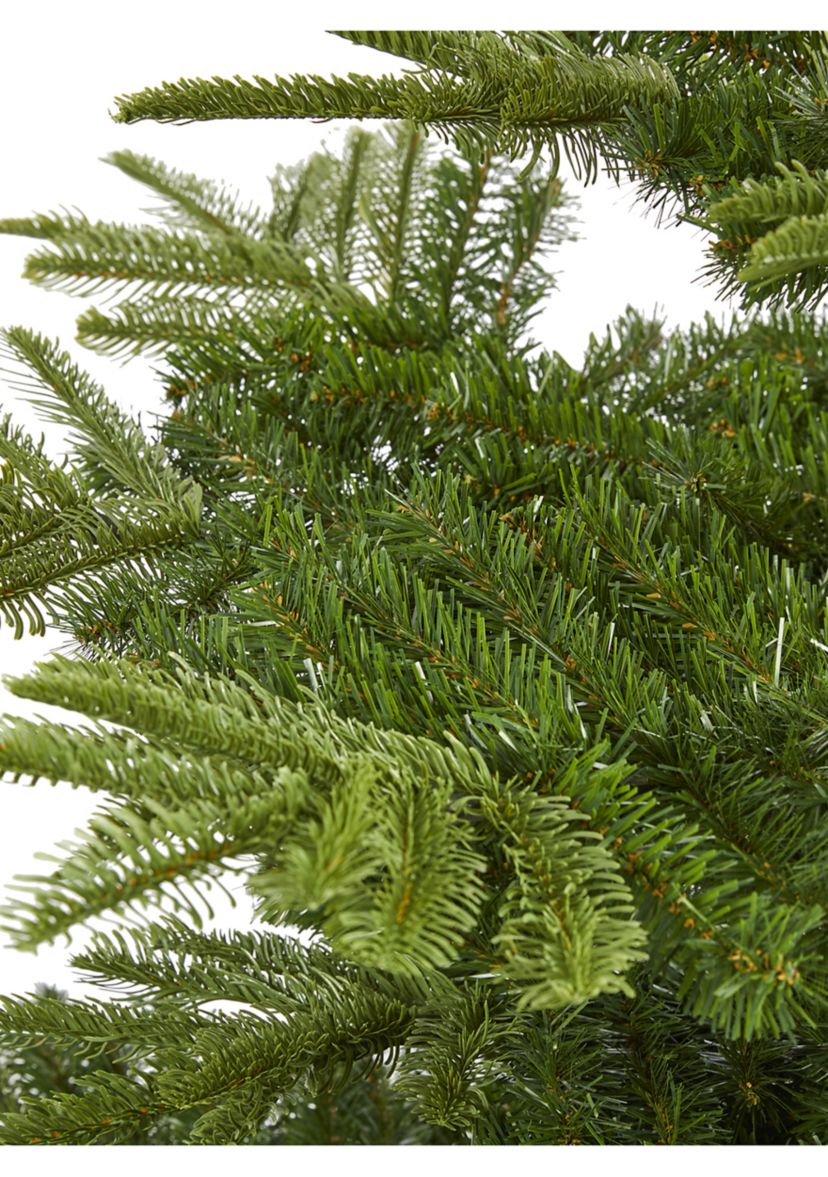 7.5 Foot Layered Washington Spruce Artificial Christmas Tree with and 1325 Bendable Branches