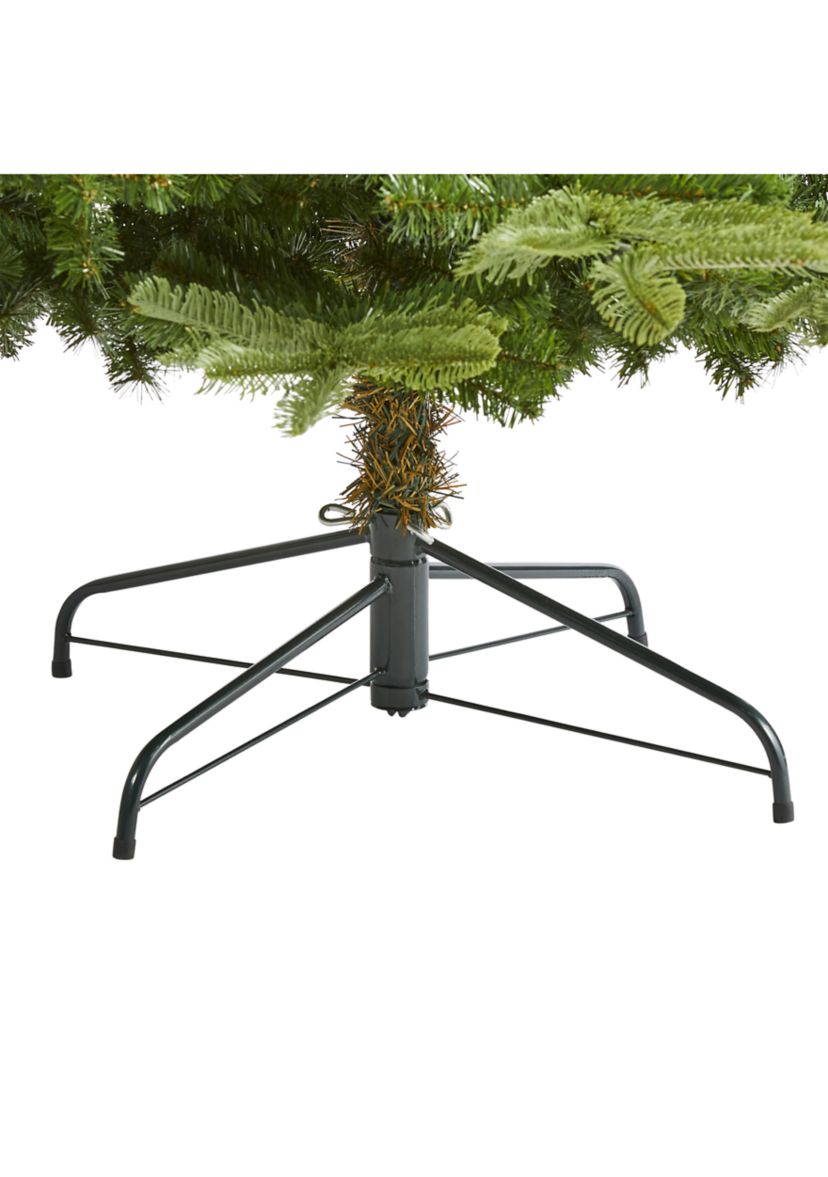 7.5 Foot Layered Washington Spruce Artificial Christmas Tree with and 1325 Bendable Branches