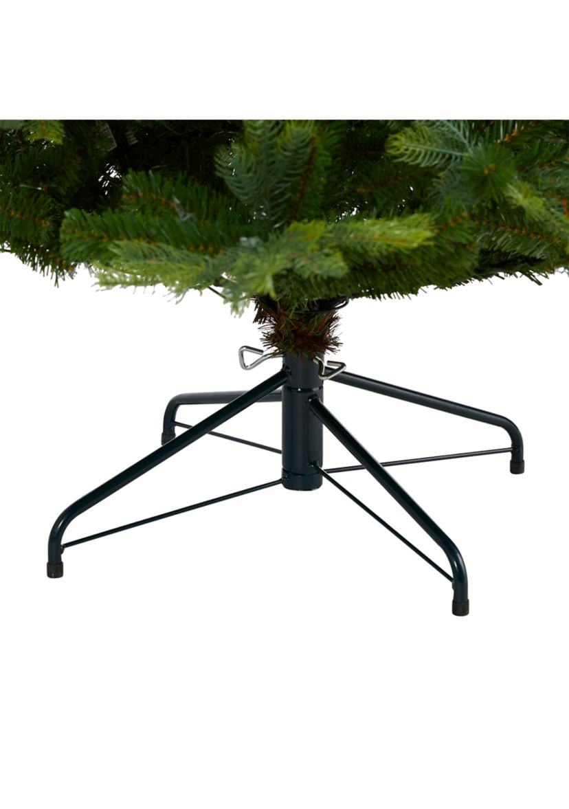 7 Foot North Carolina Spruce Artificial Christmas Tree with 931 Bendable Branches