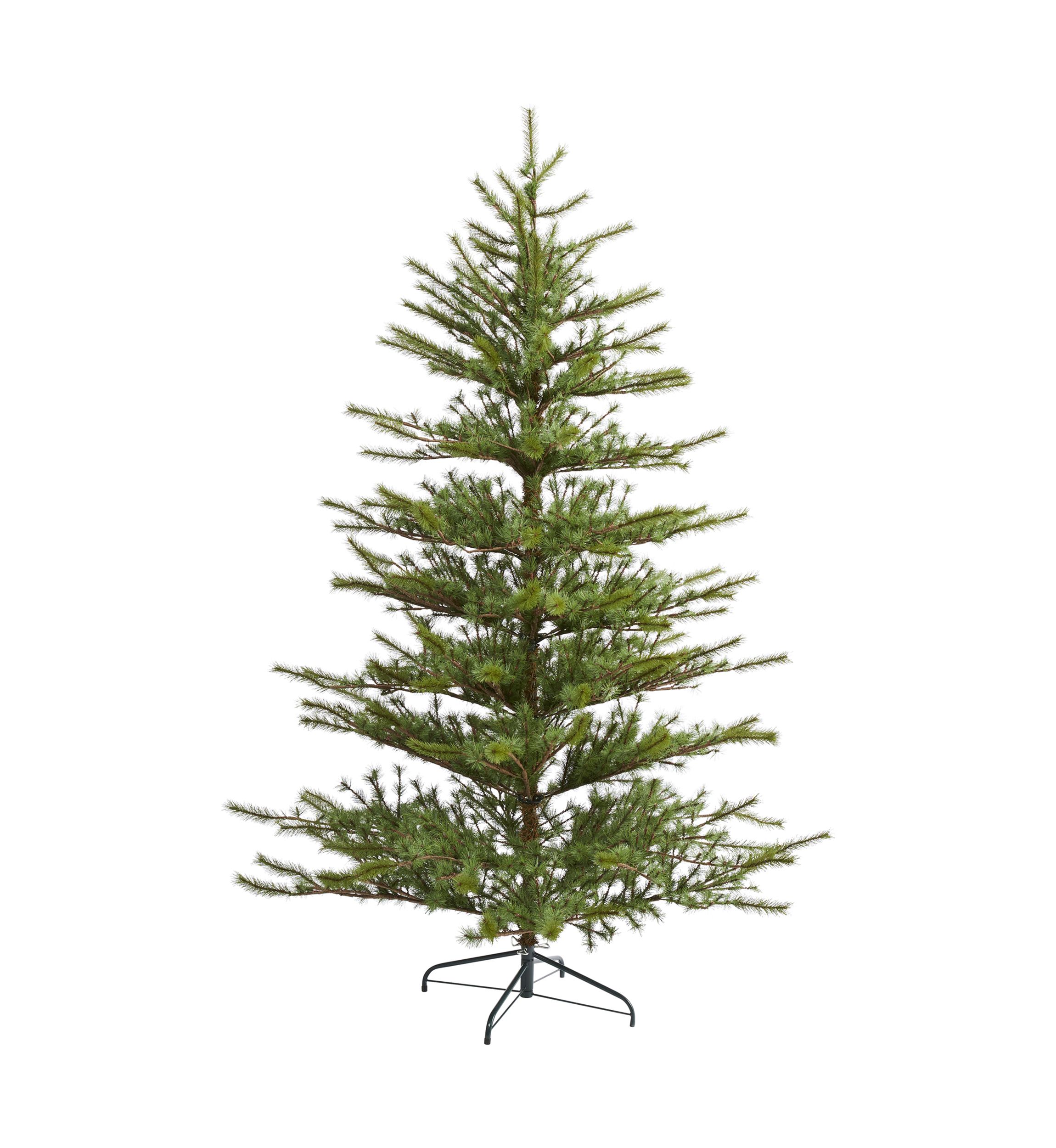 7 Foot Vancouver Mountain Pine Artificial Christmas Tree with 374 Bendable Branches