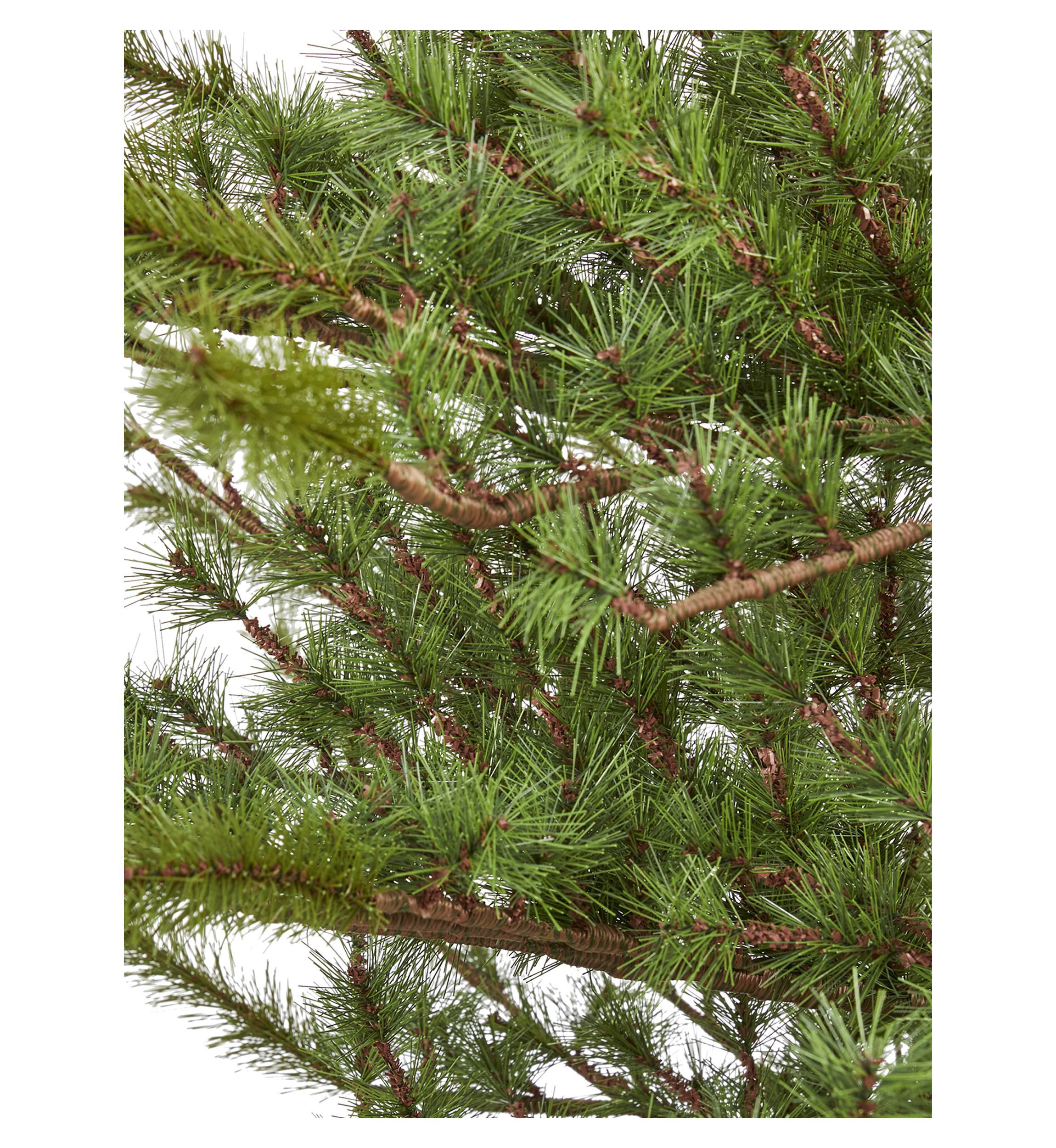 7 Foot Vancouver Mountain Pine Artificial Christmas Tree with 374 Bendable Branches