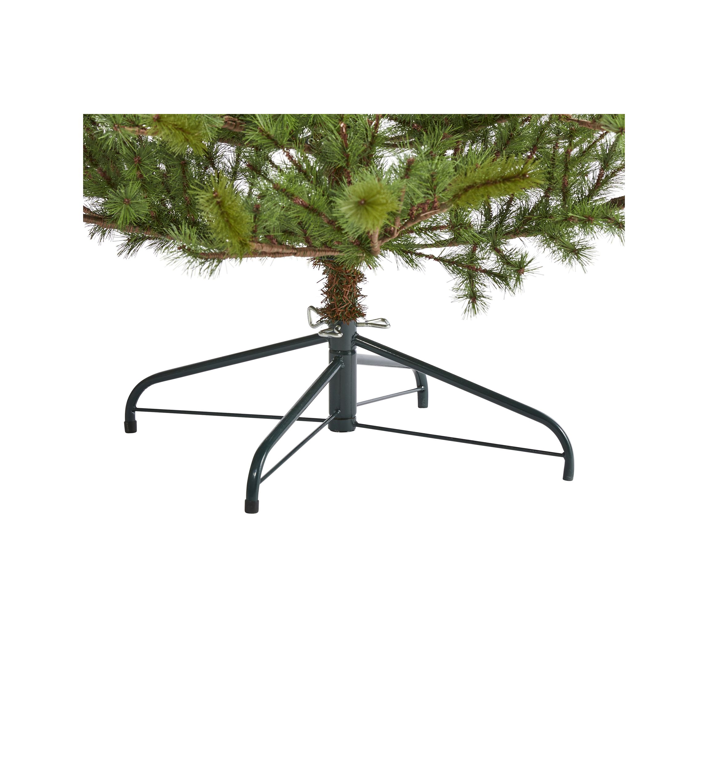 7 Foot Vancouver Mountain Pine Artificial Christmas Tree with 374 Bendable Branches