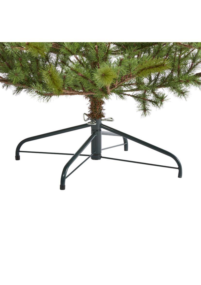 7 Foot Vancouver Mountain Pine Artificial Christmas Tree with 374 Bendable Branches