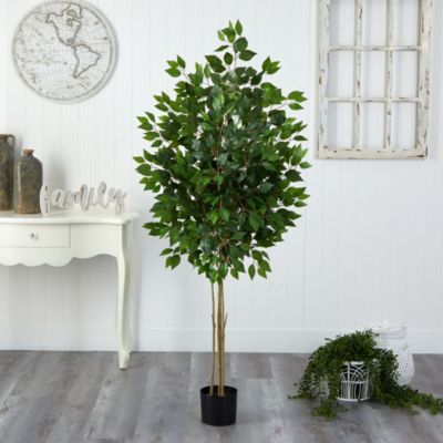 64-Inch Ficus Artificial Tree UV Resistant (Indoor/Outdoor)