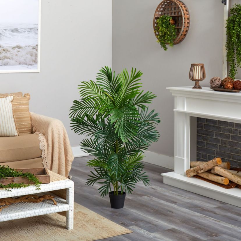 4-Foot Areca Artificial Palm Tree UV Resistant (Indoor/Outdoor)