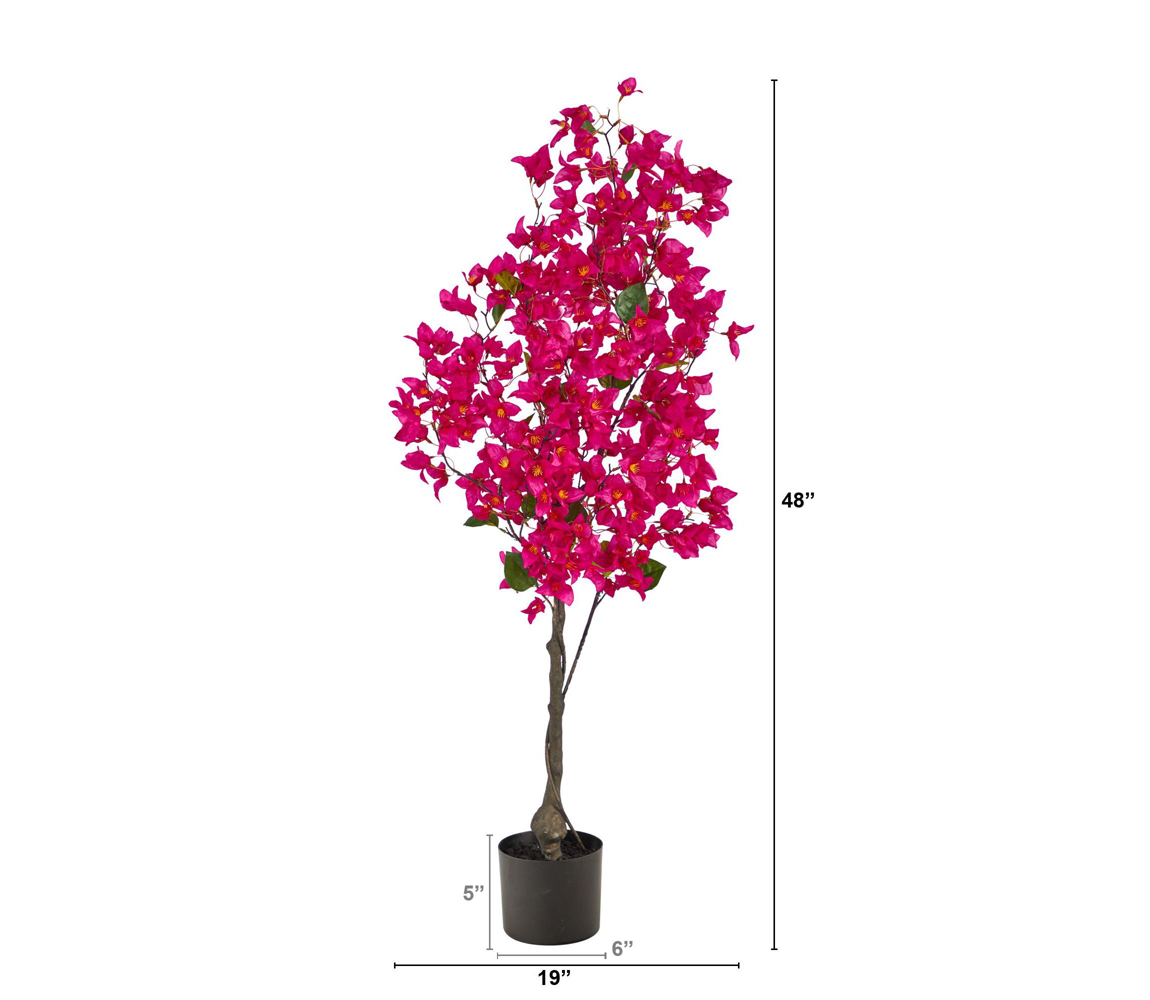 4-Foot Bougainvillea Artificial Tree