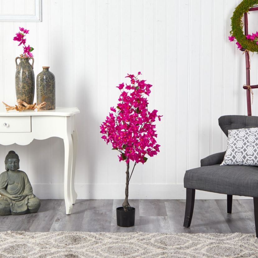 4-Foot Bougainvillea Artificial Tree