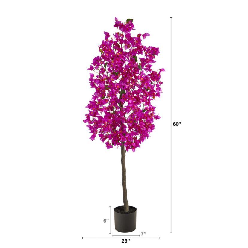 5-Foot Bougainvillea Artificial Tree