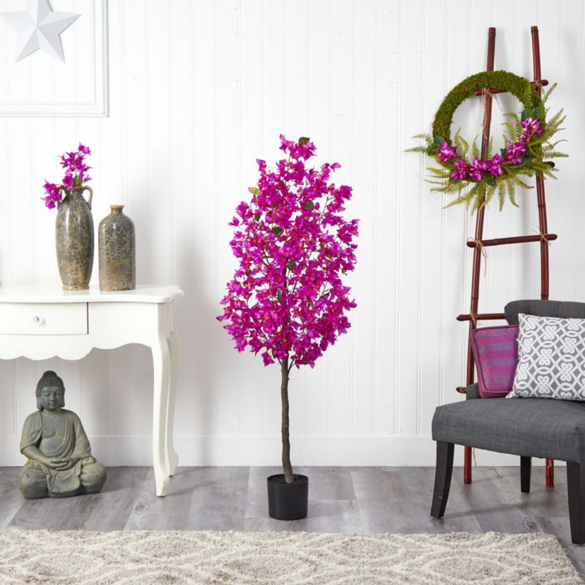 5-Foot Bougainvillea Artificial Tree
