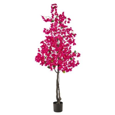 Nearly Natural 6-Foot Bougainvillea Artificial Tree, Pink