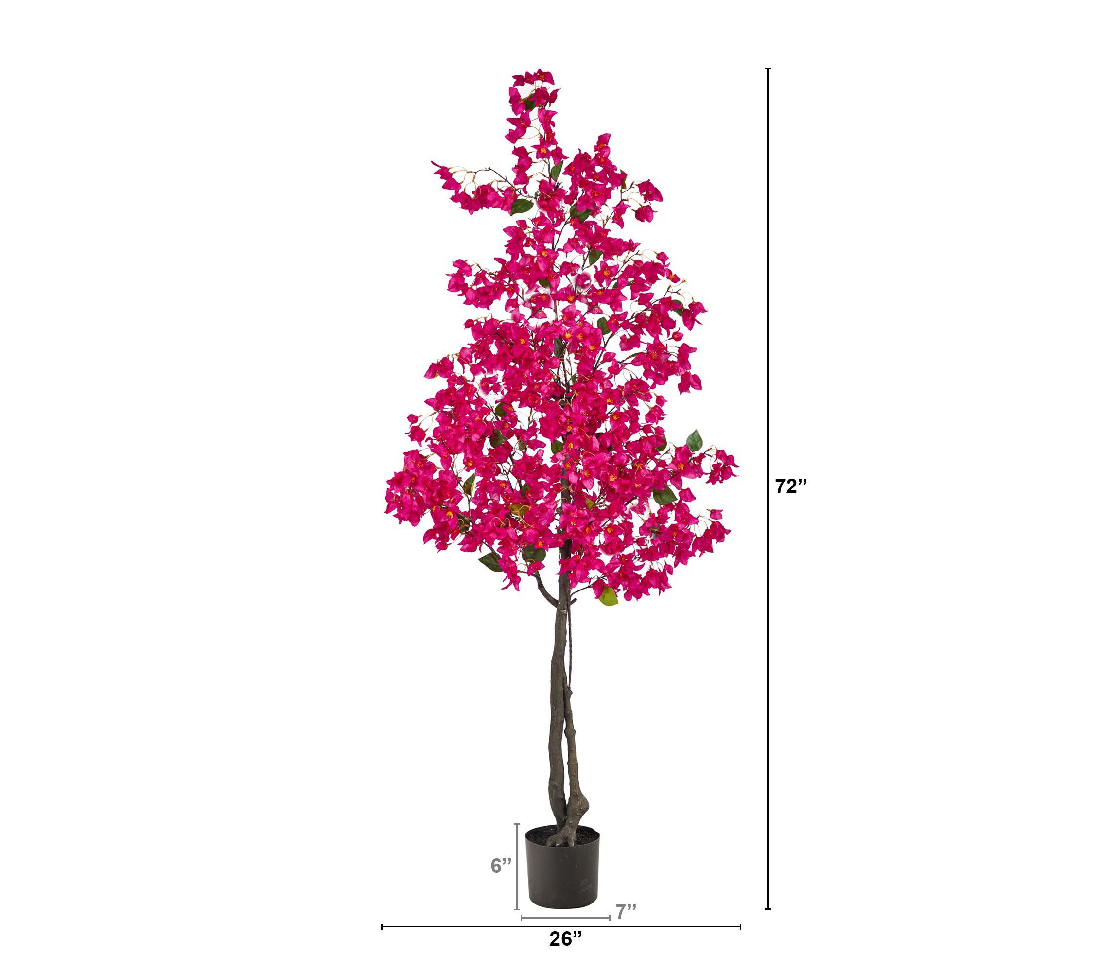6-Foot Bougainvillea Artificial Tree