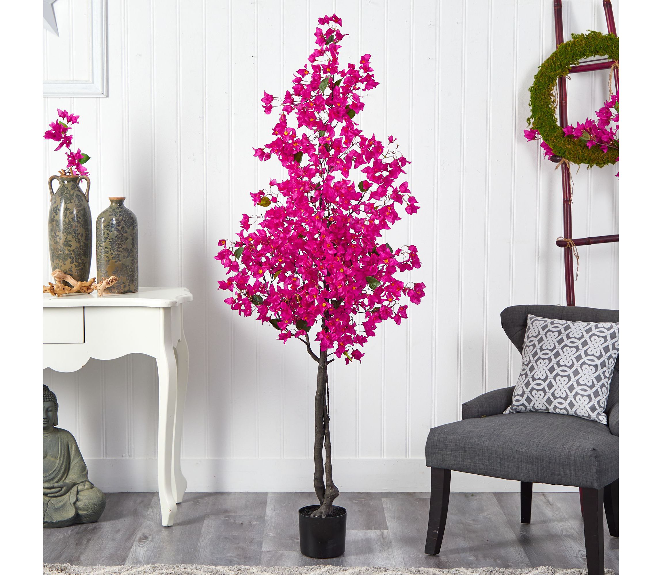 6-Foot Bougainvillea Artificial Tree