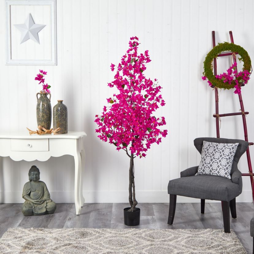 6-Foot Bougainvillea Artificial Tree