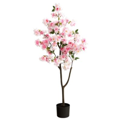 Nearly Natural 4-Foot Cherry Blossom Artificial Tree, Pink