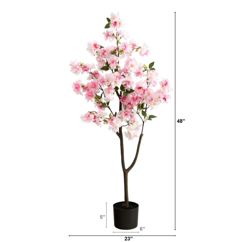 4-Foot Cherry Blossom Artificial Tree