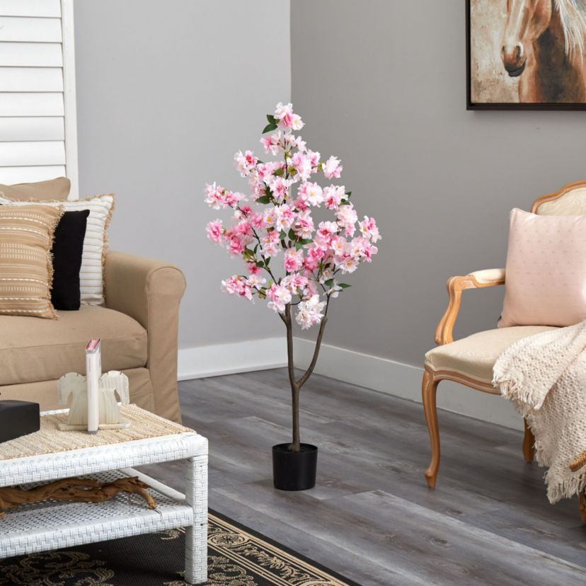4-Foot Cherry Blossom Artificial Tree