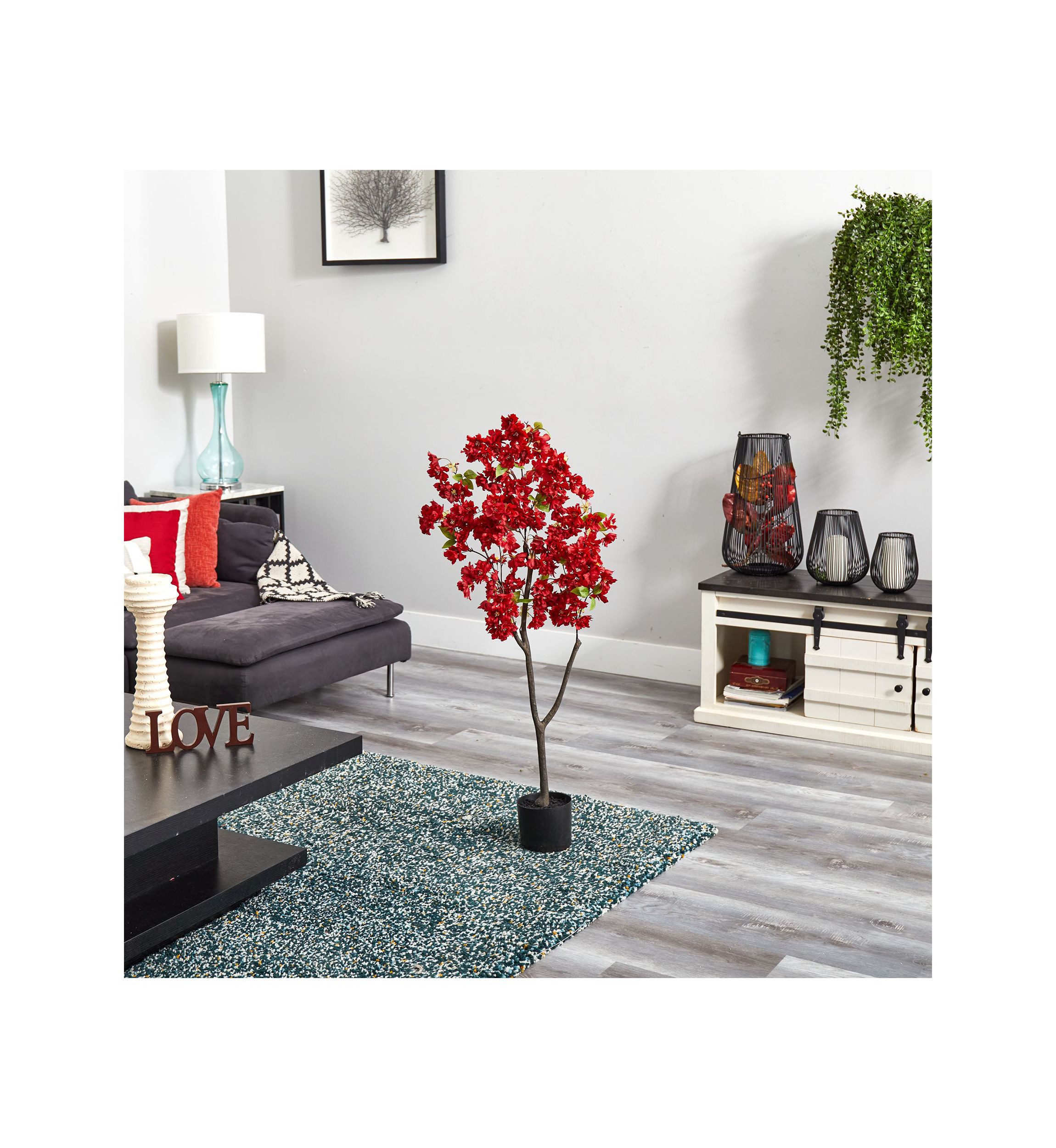 4-Foot Cherry Blossom Artificial Tree