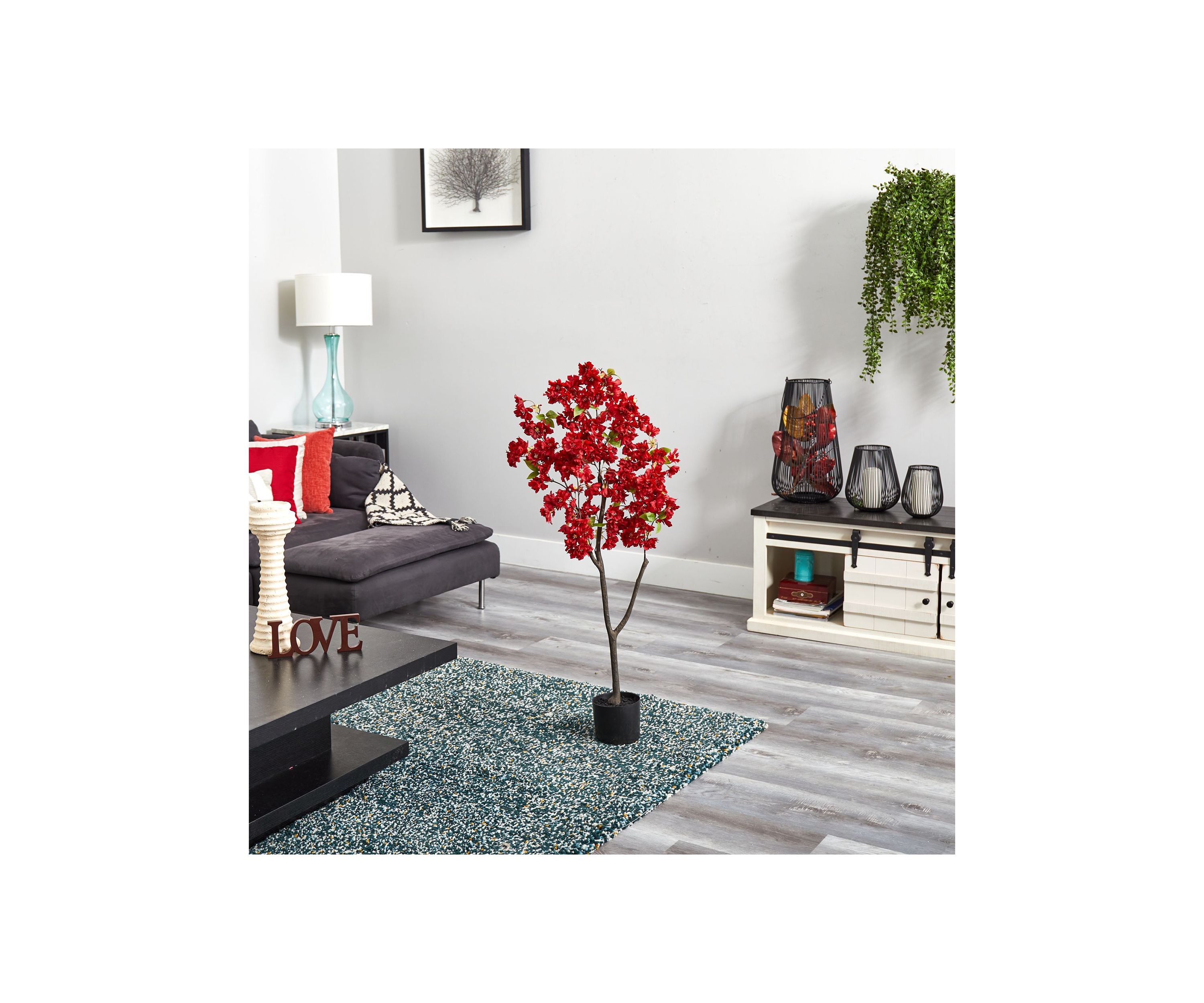 4-Foot Cherry Blossom Artificial Tree