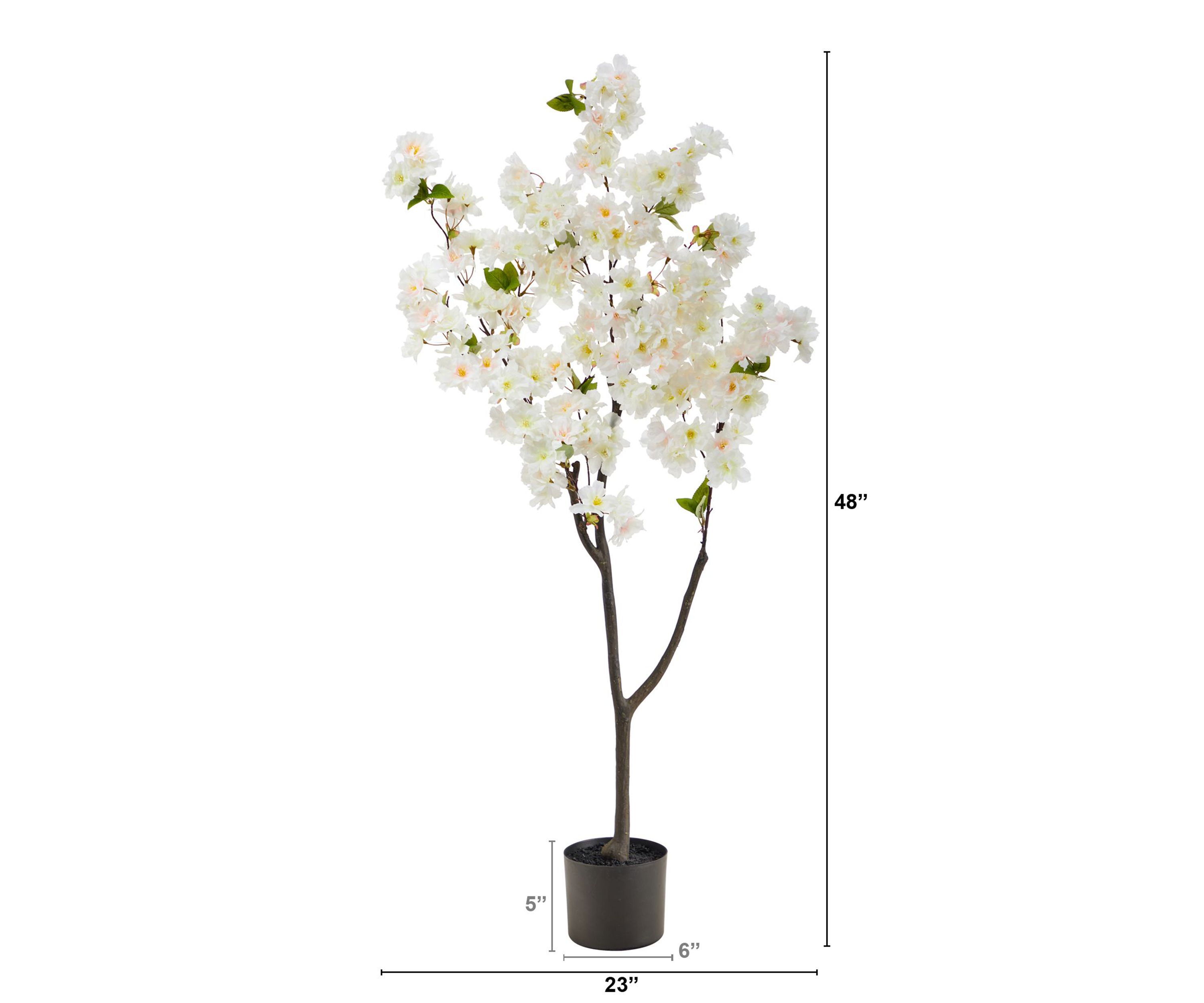 4-Foot Cherry Blossom Artificial Tree