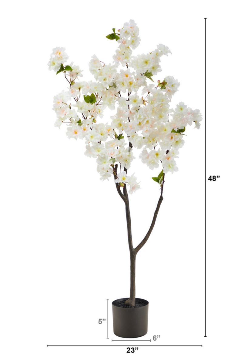 4-Foot Cherry Blossom Artificial Tree