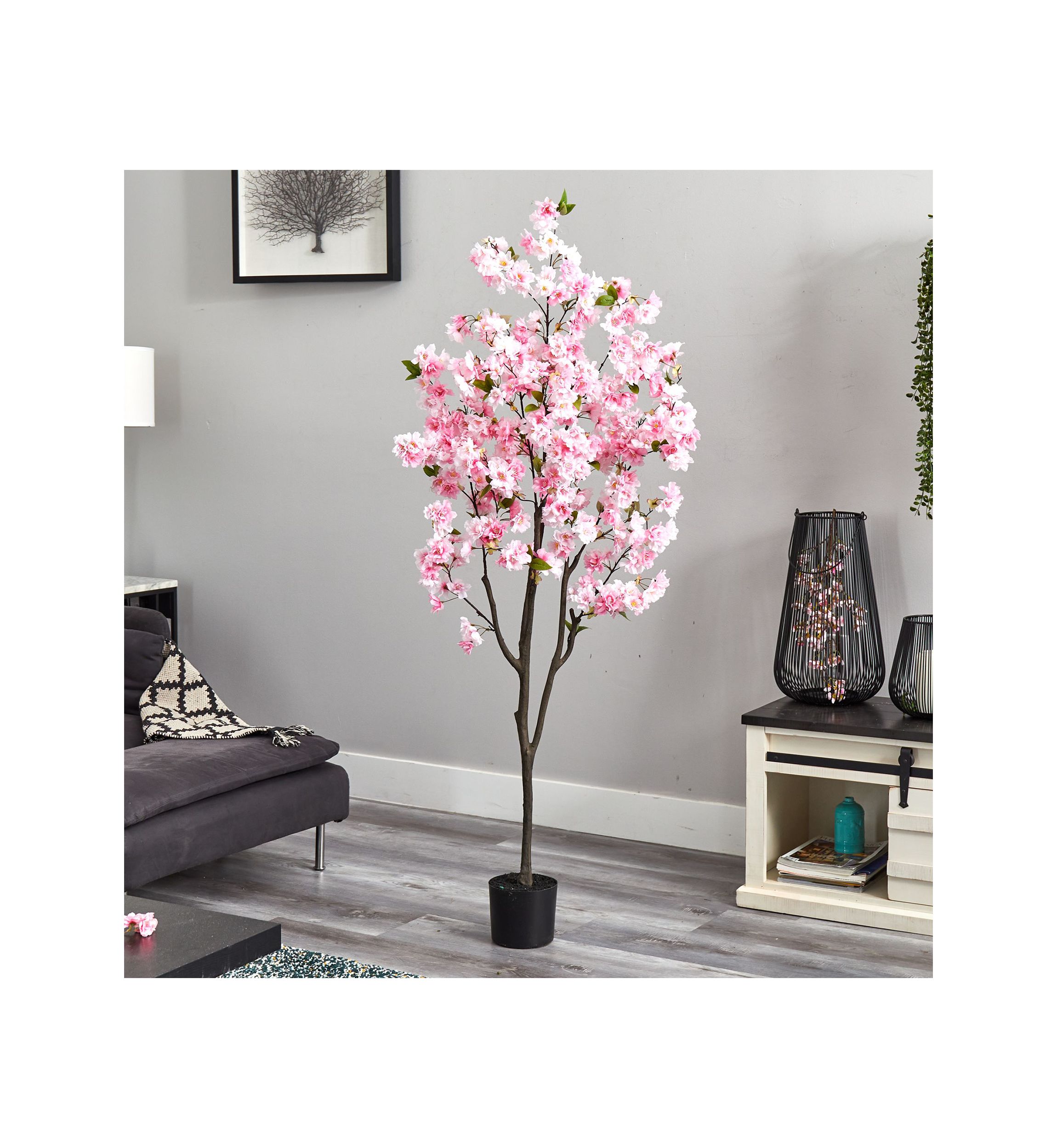 6-Foot Cherry Blossom Artificial Tree