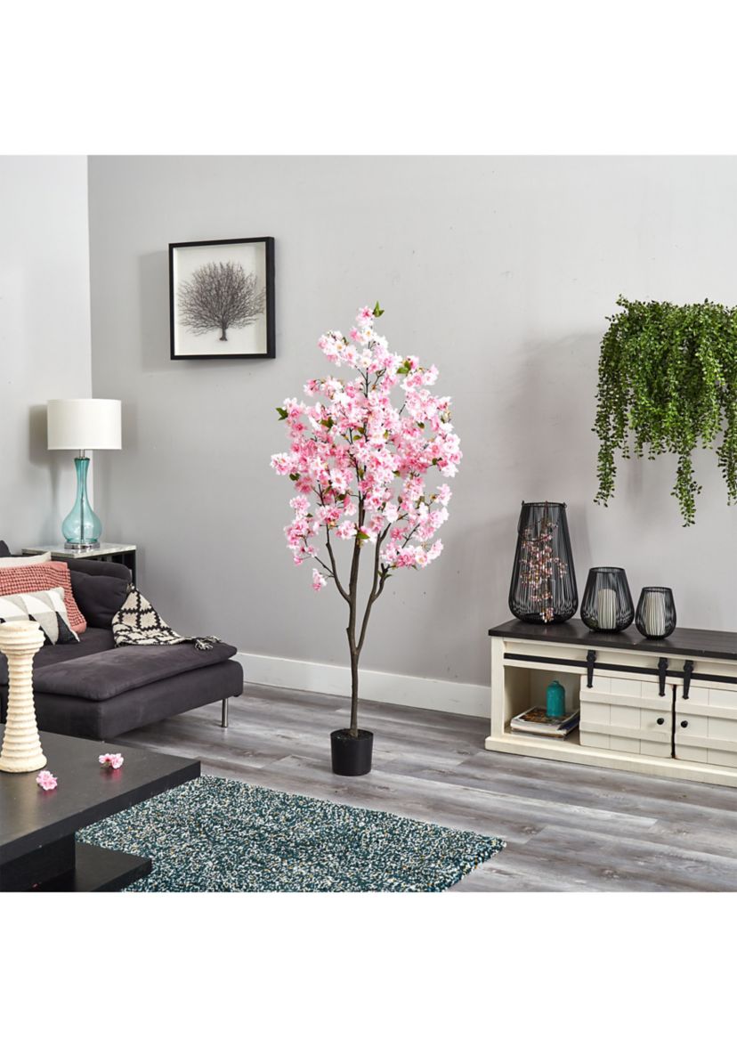6-Foot Cherry Blossom Artificial Tree