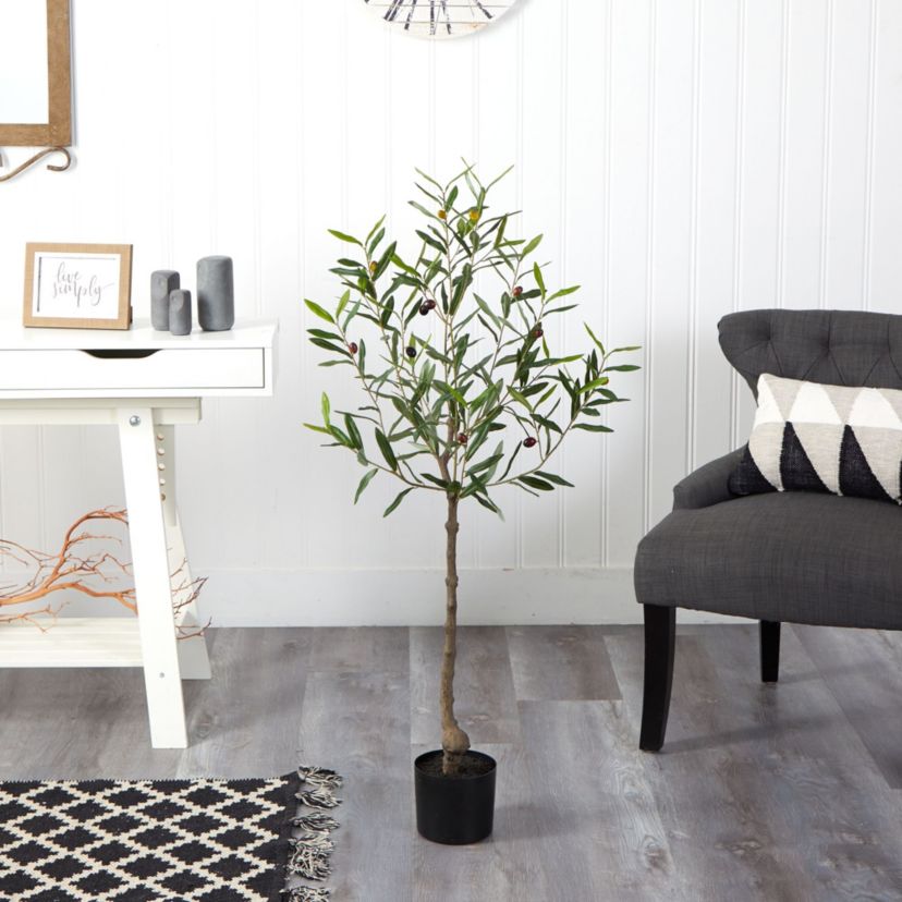 4-Foot Olive Artificial Tree