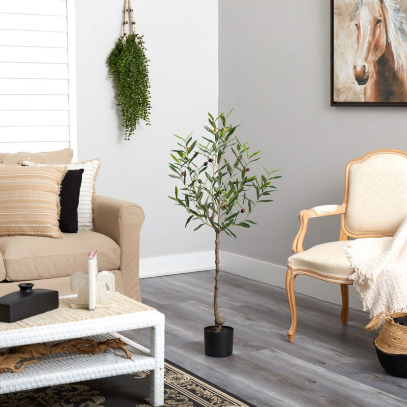 4-Foot Olive Artificial Tree