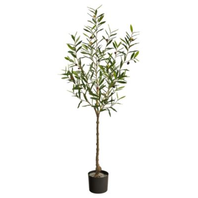 Nearly Natural 5-Foot Olive Artificial Tree