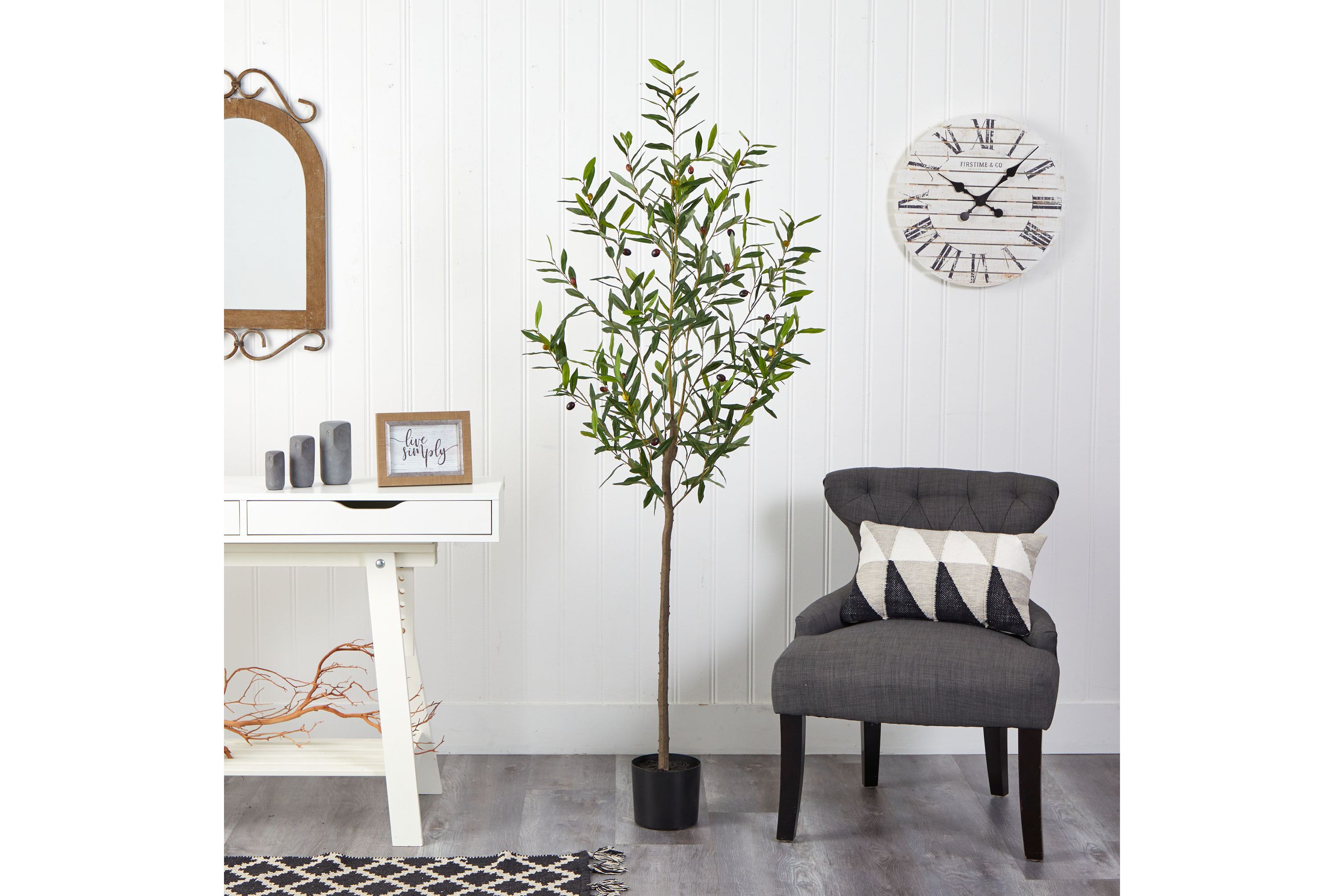 6-Foot Olive Artificial Tree