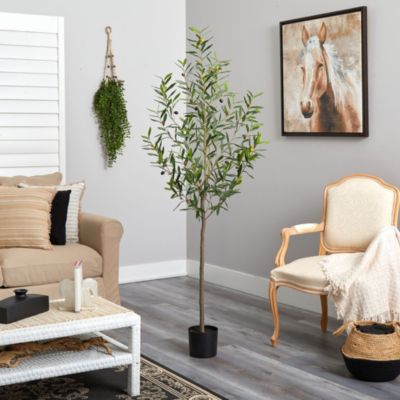 6-Foot Olive Artificial Tree