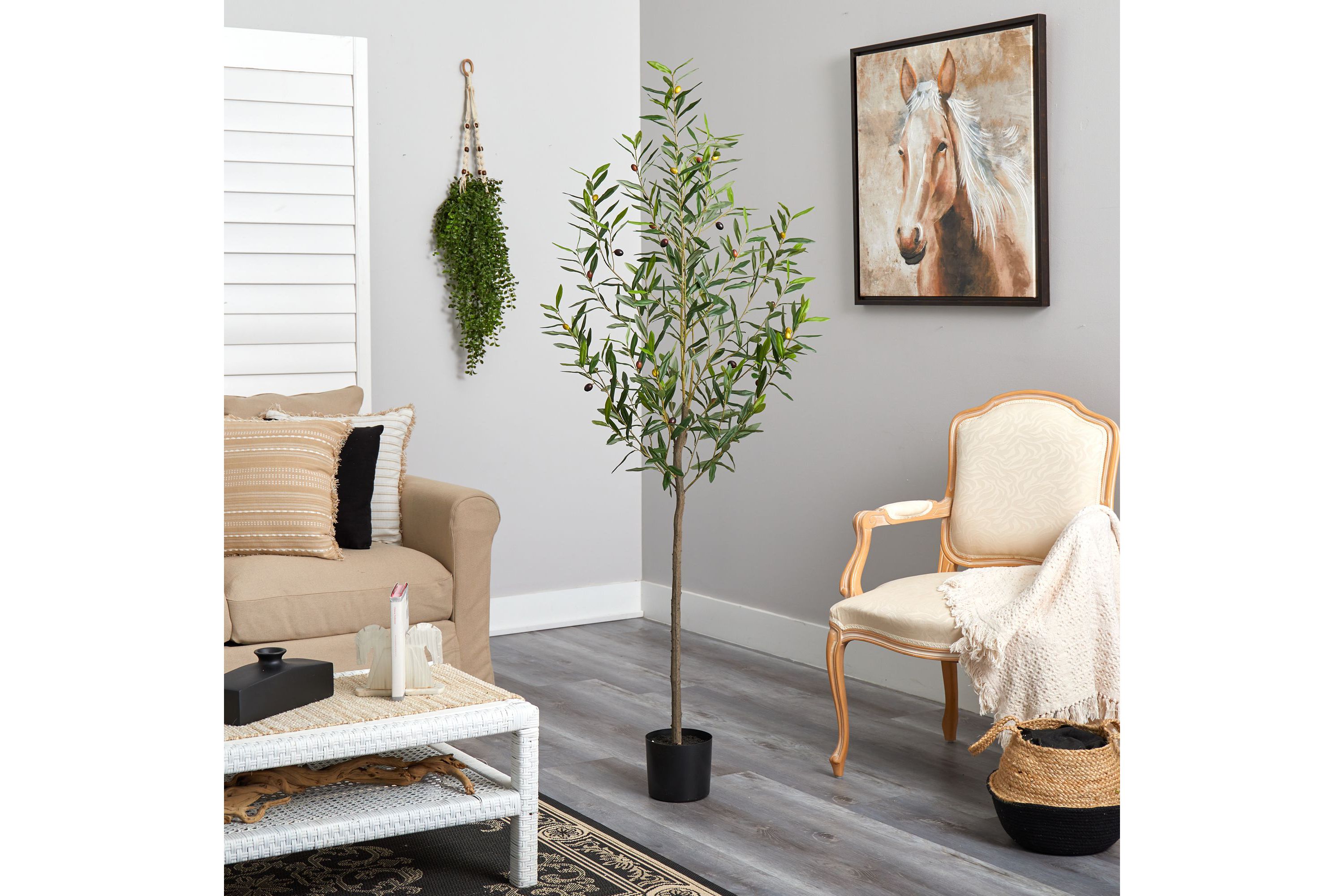 6-Foot Olive Artificial Tree