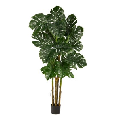 6-Foot Monstera Artificial Tree