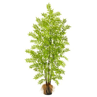 Nearly Natural 5-Foot Bracken Fern Artificial Tree, Green