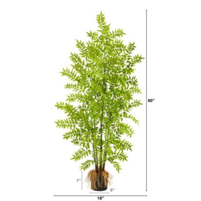 5-Foot Bracken Fern Artificial Tree