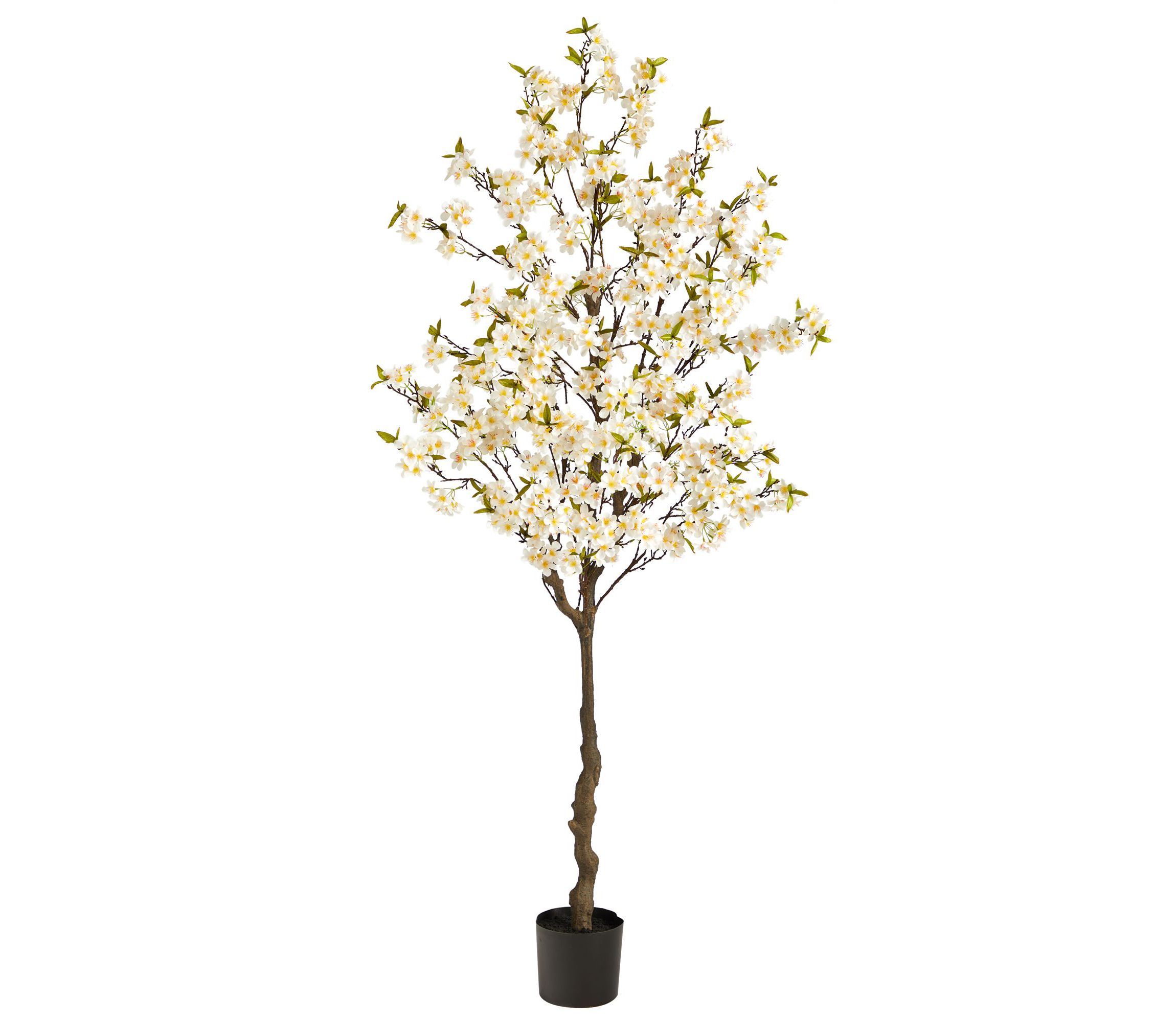 6.5-Foot Apple Flower Artificial Tree