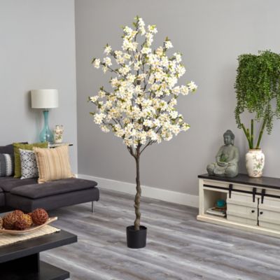 6.5-Foot Apple Flower Artificial Tree