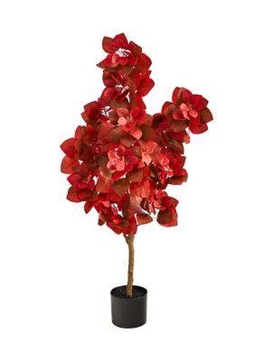 4 Foot Autumn Pomegranate Artificial Tree