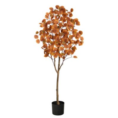 5-Foot Autumn Eucalyptus Artificial Tree