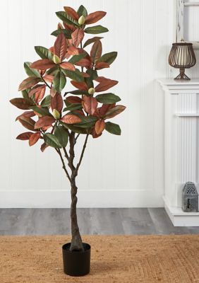 5 Foot Fall Magnolia Artificial Tree