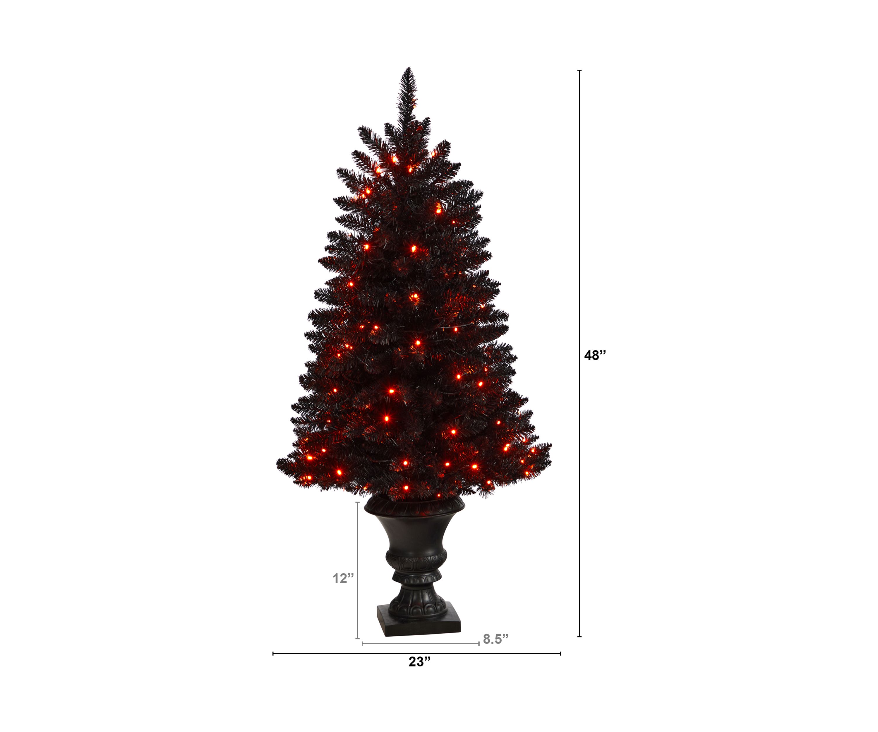Artificial Halloween Tree with Lights