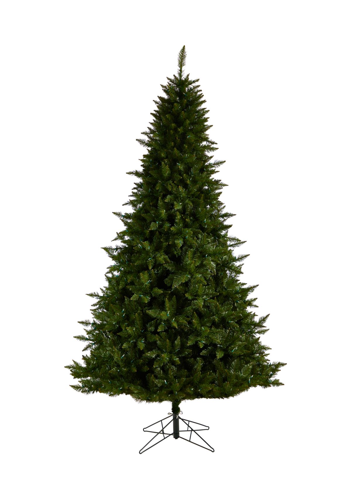 9-Foot Vermont Spruce Artificial Christmas Tree with 850 Color Changing (Multifunction with Remote Control) LED Lights with Instant Connect Technology and 1984 Bendable Branches